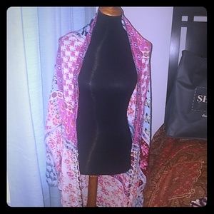 Two kimono shawls
